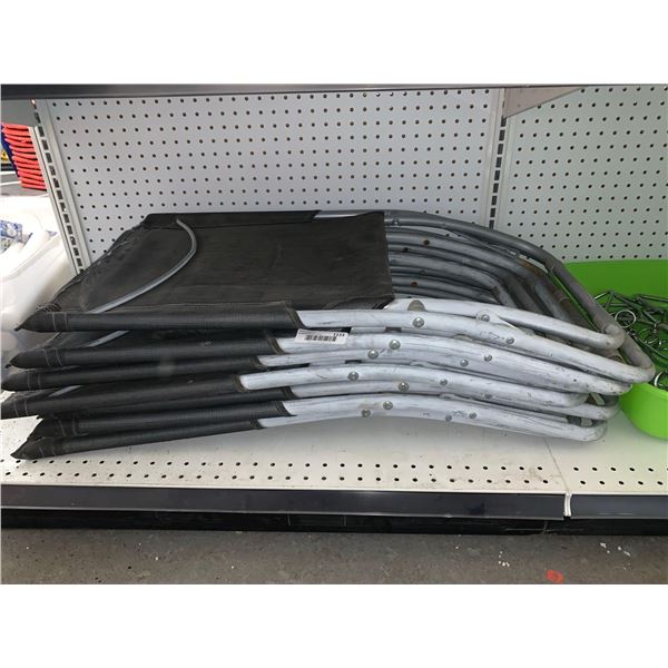 Lot of 6 Folding Mesh Chairs