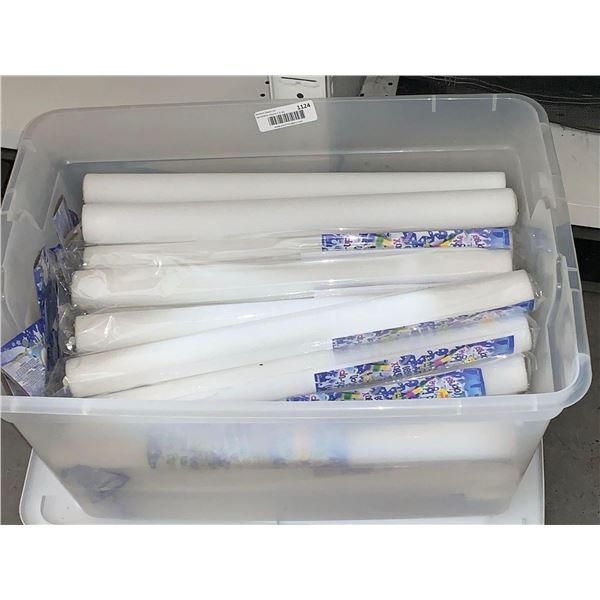 Lot of Flashing Light-Up Foam Batons