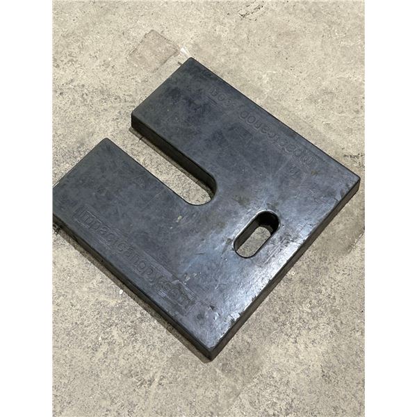 Impact Canopy Pop Up Tent Weights, Canopy Weight Plates for Outdoor Canopy Legs - with carry handle 