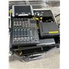 Image 2 : DJK WM+ ROLLING PRO SERIES Mixer Case with Mackie 802-VLZ3 Premium Mic / Line Plus Other Audio Video