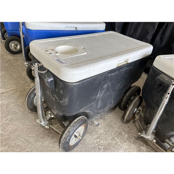 Cruzin Cooler Foot Powered Cooler Scooter - Black