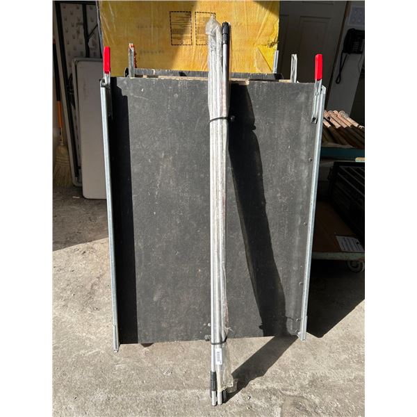 Lot of 8 Extendable Tarp/Tent Support Poles