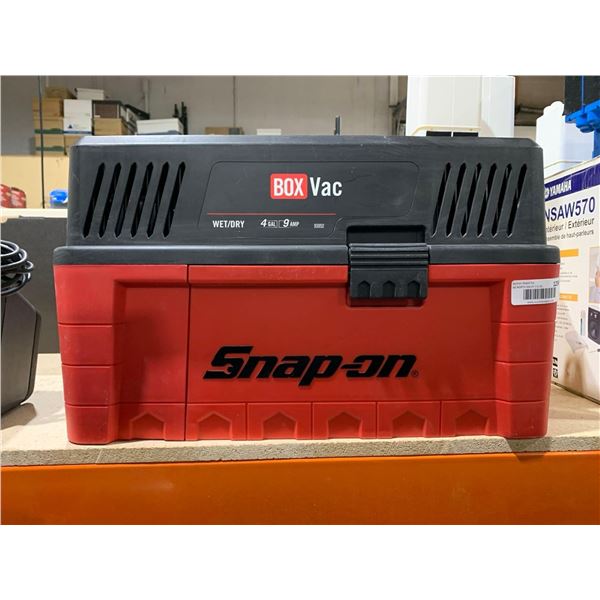Snap on Wet/Dry  Box Vac - 4 Gal