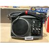 Image 1 : Mackie SRM150 Compact Powered PA System, Black - 17.3 x 28.4 x 20.3 Centimeters