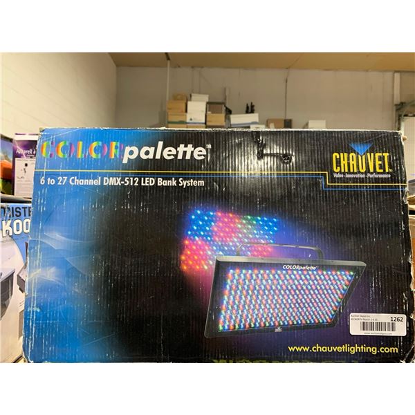Chauvet Color Palette 6-27  Channel DMX-512 LED Bank System