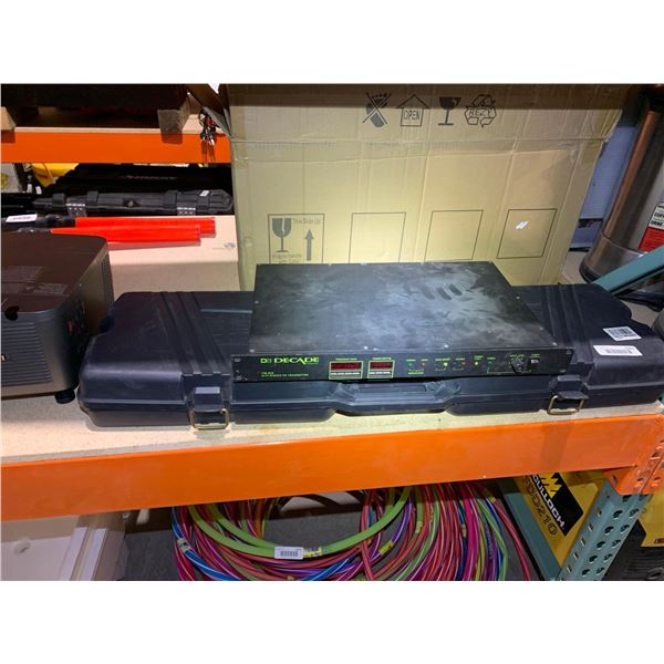 D Decade FM-850 Hi-Fi Stereo FM Transmitter - The FM-850 (stereo/mono) is a professional grade FM tr