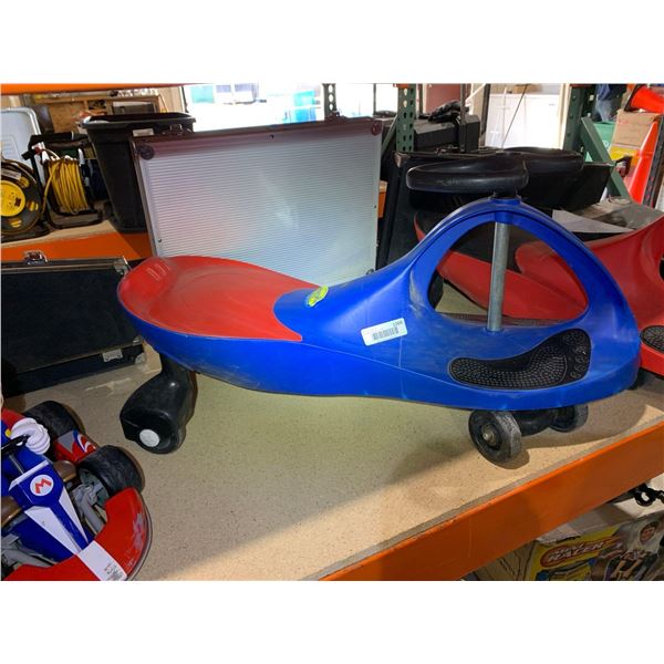 Plasma Car Blue - made from state-of-the-art, high-quality ABS plastics, rugged and durable for kids