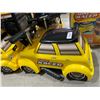 Image 3 : Kid Motorz Mini Racer - Yellow 24-Volt Battery-Powered Ride-On with Helmet