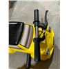 Image 2 : Kid Motorz Mini Racer - Yellow 24-Volt Battery-Powered Ride-On with Helmet