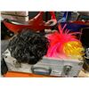 Image 2 : Lot of 2 Paper Jamz Musical toy Guitars with 2 Punk Rock Wigs