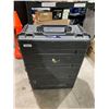 Image 3 : Hard Shell Wheeled Travel Case with Handle - No Keys, Unlocked