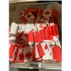 Image 3 : Lot of Hand Held Paper Canadian Flags