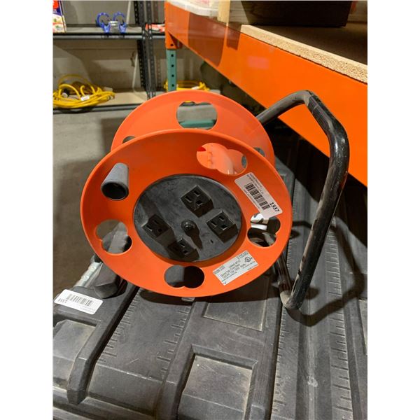 Extension Cord Spool with 4 Outlets
