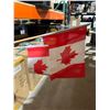 Image 5 : Box Lot of Assorted Canadian Flags