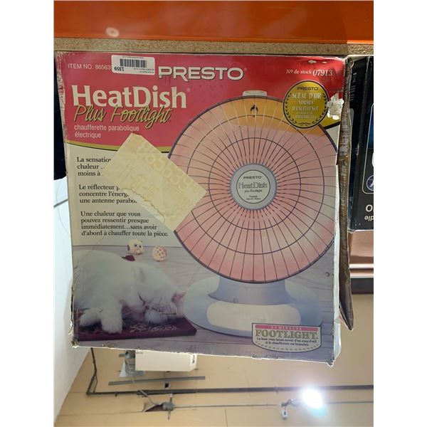 Presto Heat Dish Plus Footlight