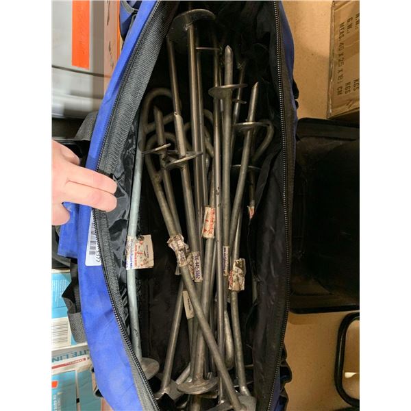 Lot of Screw In Rope Anchors