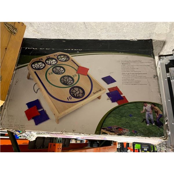 Sportcraft Wooden Travel Beanbag Toss Game Board