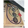 Image 2 : Sportcraft Wooden Travel Beanbag Toss Game Board