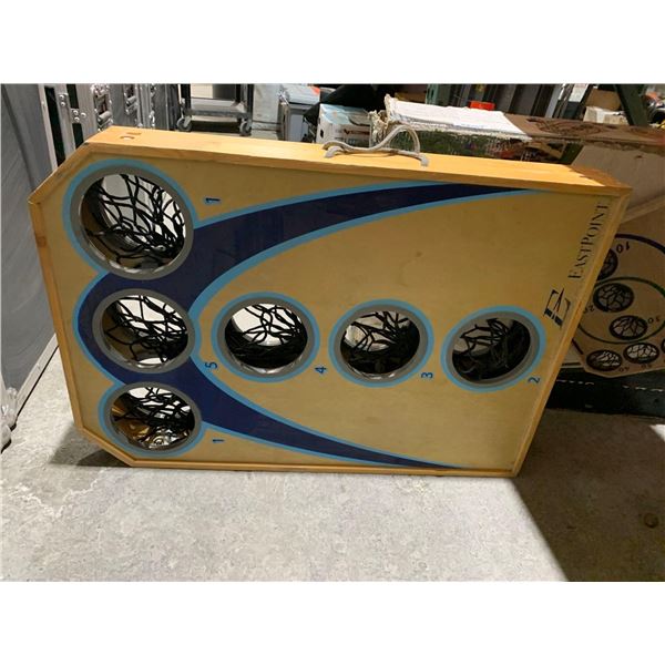 Sportcraft Wooden Travel Beanbag Toss Game Board