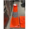 Image 2 : Lot of 3 Large Collapsable Reflective Pylons