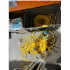 Image 2 : Bin of assorted Extension Cords