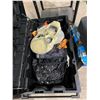 Image 3 : Heavy Duty Jobsite Wheeled Box full of Assorted Halloween Decorations