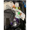 Image 4 : Heavy Duty Jobsite Wheeled Box full of Assorted Halloween Decorations