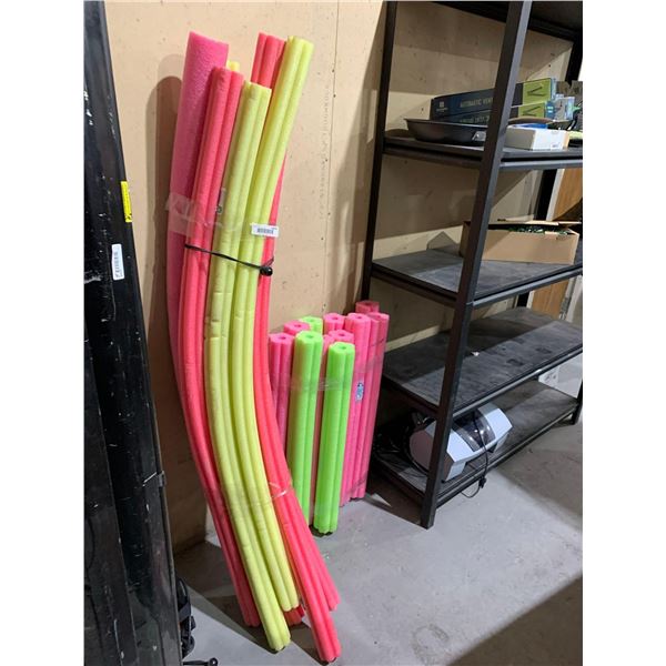 Lot of Assorted Pool Noodles