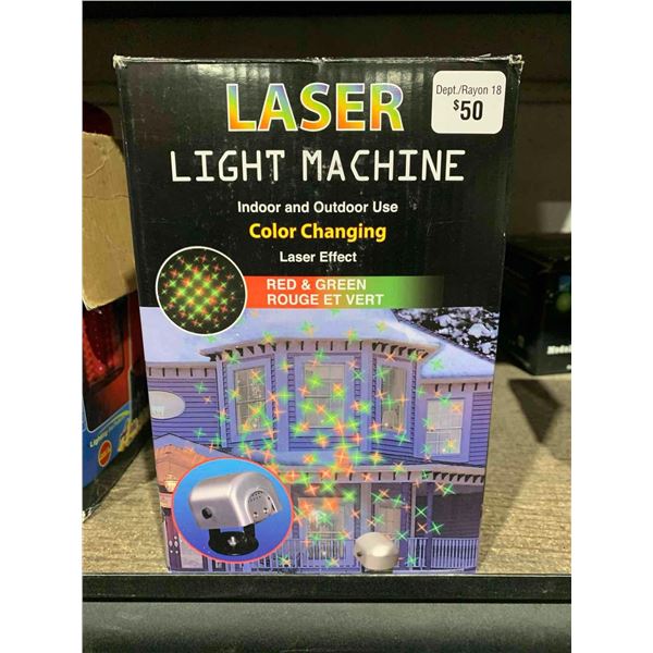 Lazer Light Machine Laser Light Machine Indoor & Outdoor Use Color Changing Laser Effect