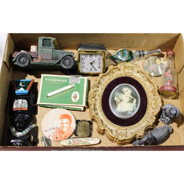 COLLECTIBLES - ELVIS PIN & MORE