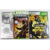 Image 1 : 3 FACTORY SEALED XBOX 360 VIDEO GAMES UNDEAD NIGHTMARE