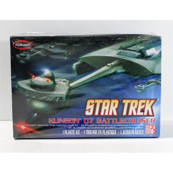 SEALED STAR TREK KLINGON BATTLECRUISER MODEL KIT