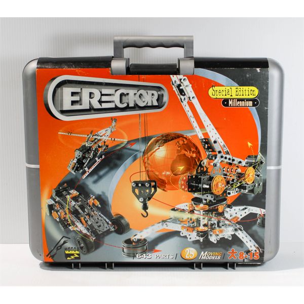 SPECIAL ED. ERECTOR 643 PC MILLENNIUM BUILDING SET