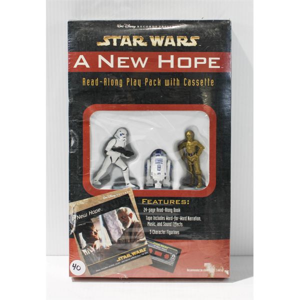 1997 DISNEY STAR WARS A NEW HOPE READ-ALONG