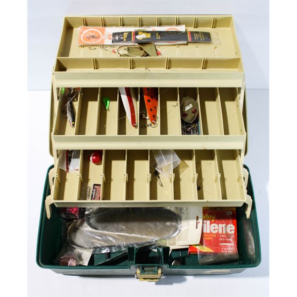 PLANO TACKLE BOX + CONTENTS