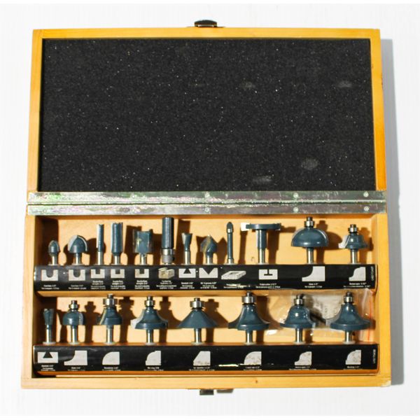 MASTERCRAFT ROUTER BIT SET