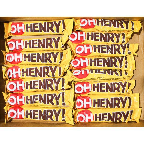 15 OH HENRY HERSHEY'S CHOCOLATE BARS 58G EA.