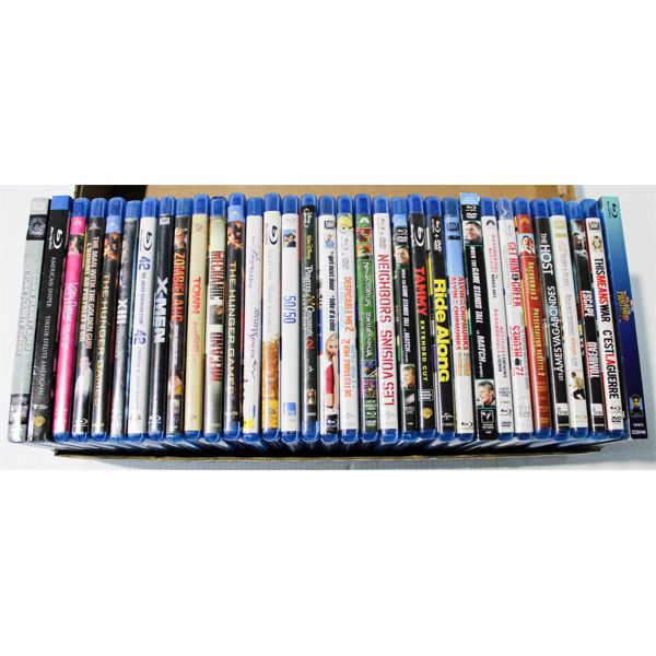 OVER 30 BLU-RAY MOVIES