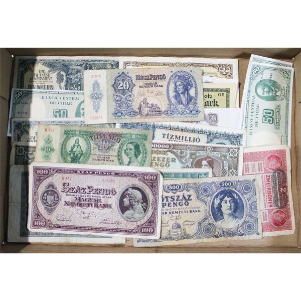 OLD FOREIGN CURRENCY