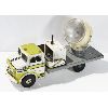 Image 1 : RARE VINT MARX TOYS MOBILE SEARCH LIGHT TIN TRUCK
