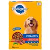 Image 1 : 8kg Pedigree Vitality Hearty Beef/Veg. Dog Food
