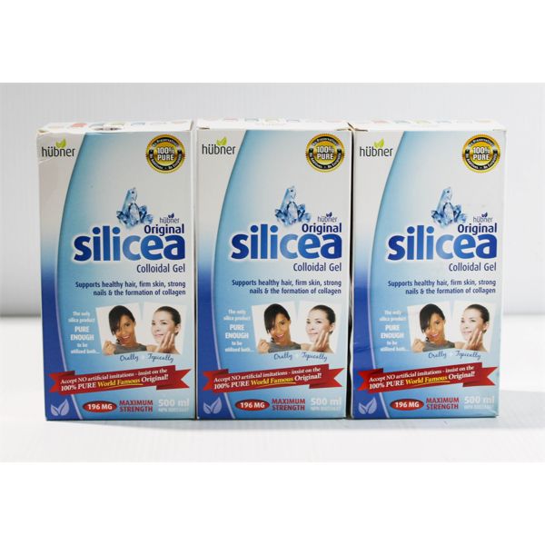 3 BXS HÜBNER ORIGINAL SILICEA COLLOIDAL GEL 500ML