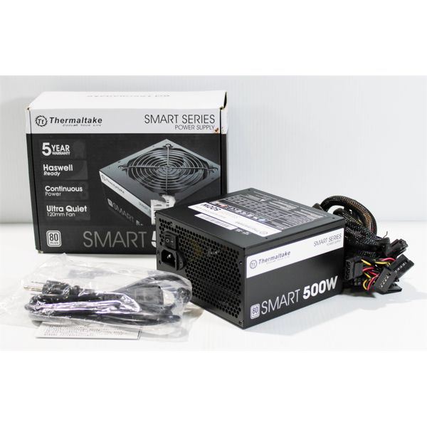 THERMALTAKE SMART SERIES 500W 80 PLUS POWER SUPPLY