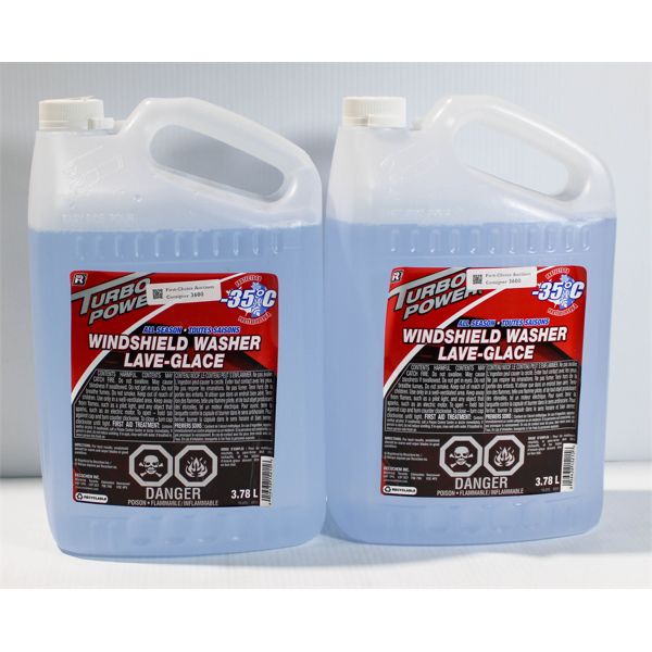 2 X 3.78L -35C WINDSHIELD WASHER FLUID TURBO POWER