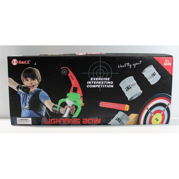 NEXT X LIGHTNING BOW FOAM DART TOY