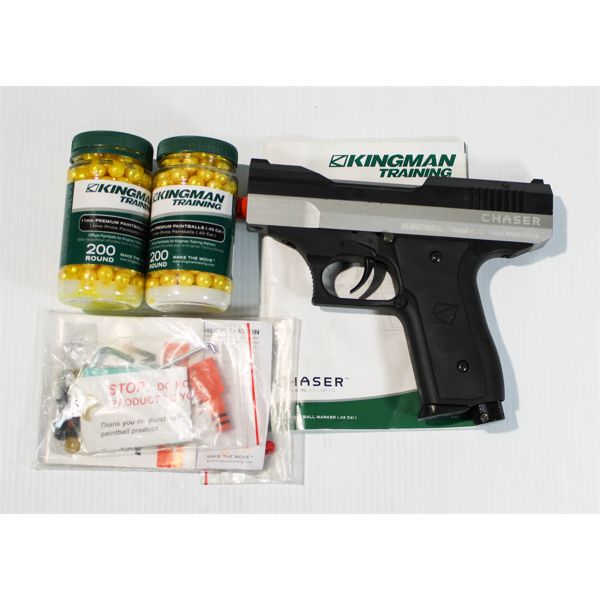 CHASER KINGMAN TRAINING 11MM PAINTBALL PISTOL