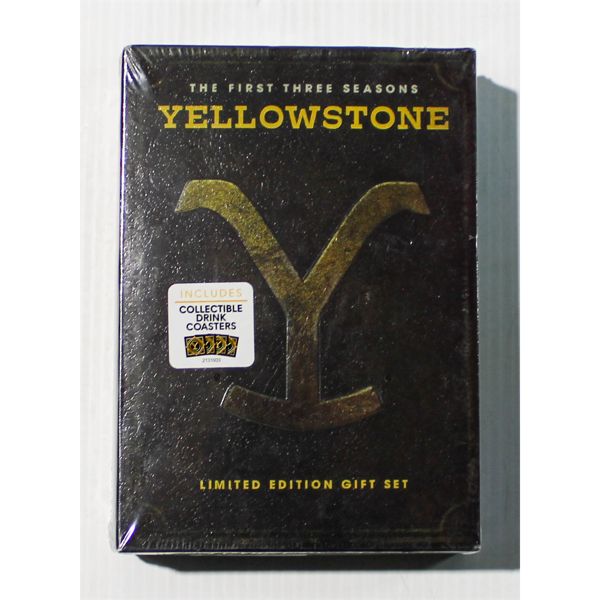 SEALED YELLOWSTONE THE FIRST THREE SEASONS LTD. ED. DVD SET