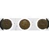Image 1 : 1887, 1919 & 1920 LARGE PENNIES