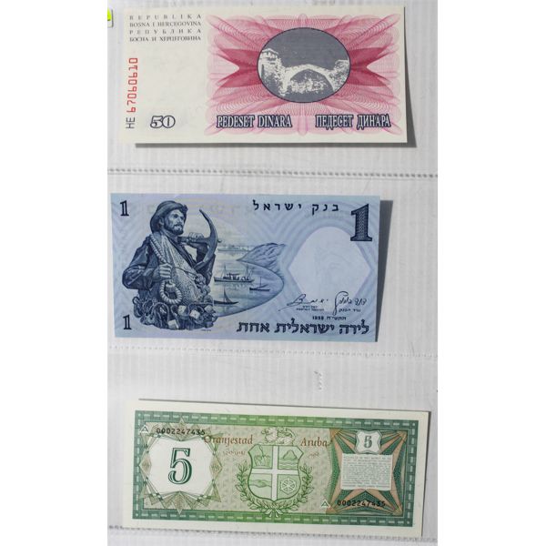 ASSORT. WORLD COLLECTIBLE BANKNOTES
