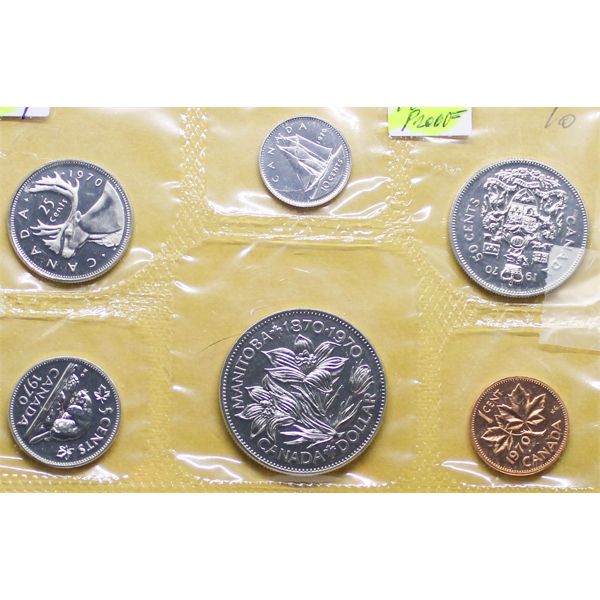 1970 PROOF CANADA MINT SEALED COIN SET